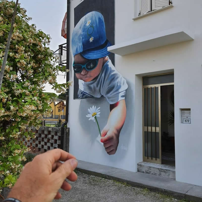 3D Street Art Murals by Cheone