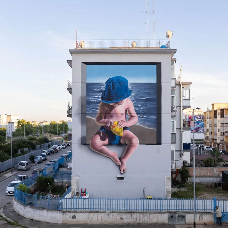 3D Street Art Murals by Cheone