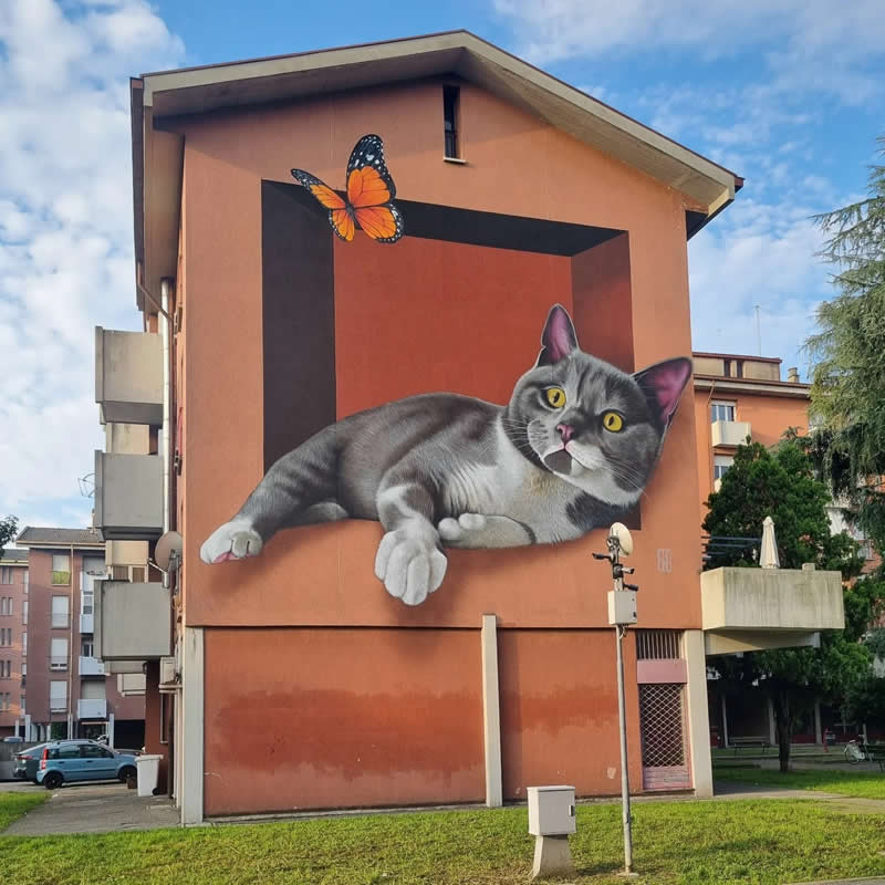 3D Street Art Murals by Cheone