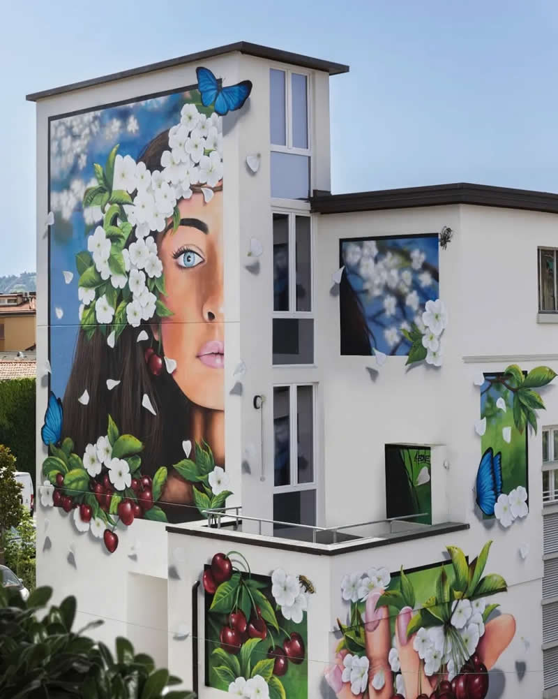 3D Street Art Murals by Cheone