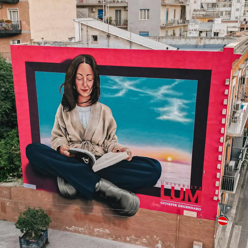 3D Street Art Murals by Cheone