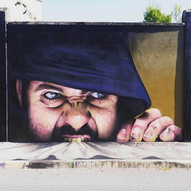 3D Street Art Murals by Cheone