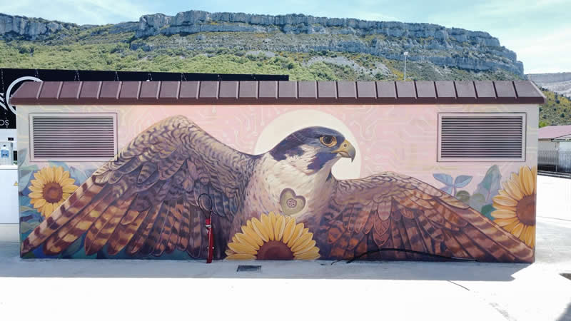 Street Art Wildlife Murals by Alegria del Prado