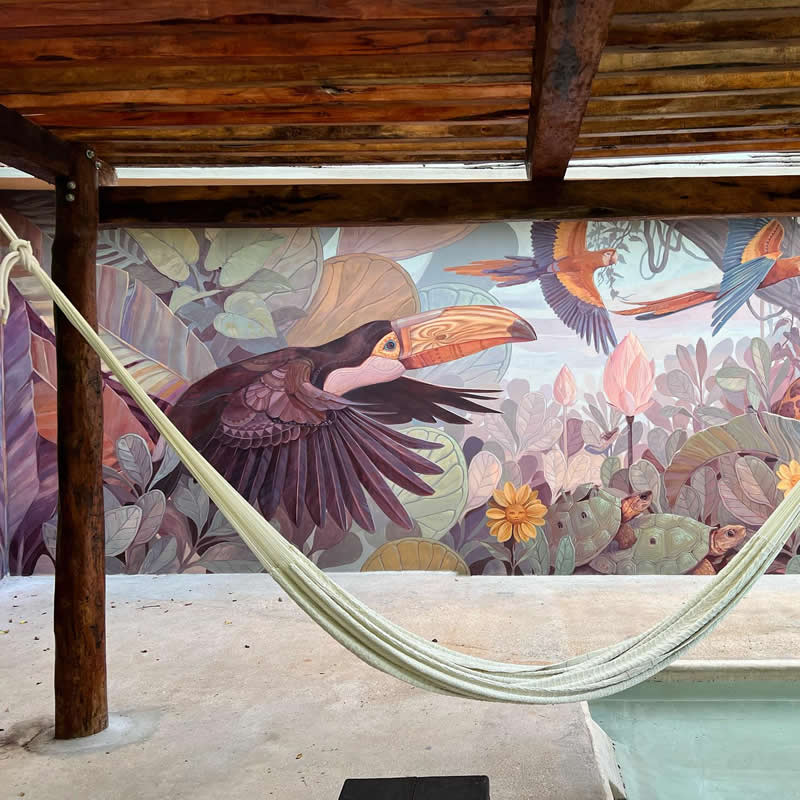 Street Art Wildlife Murals by Alegria del Prado