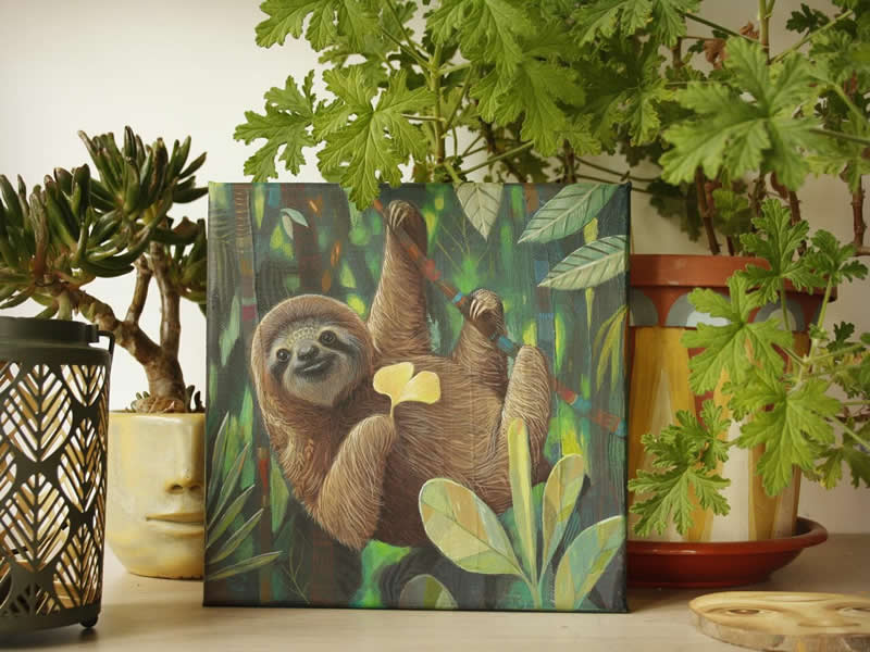 Street Art Wildlife Murals by Alegria del Prado