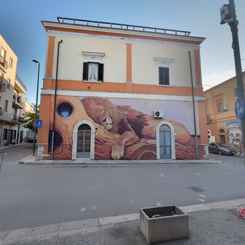 Street Art Wildlife Murals by Alegria del Prado