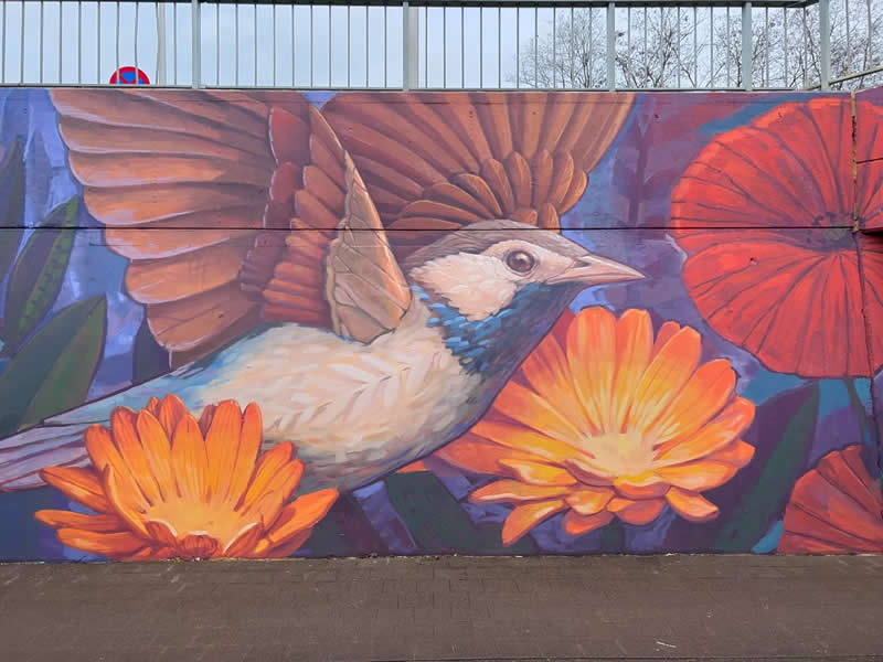 Street Art Wildlife Murals by Alegria del Prado