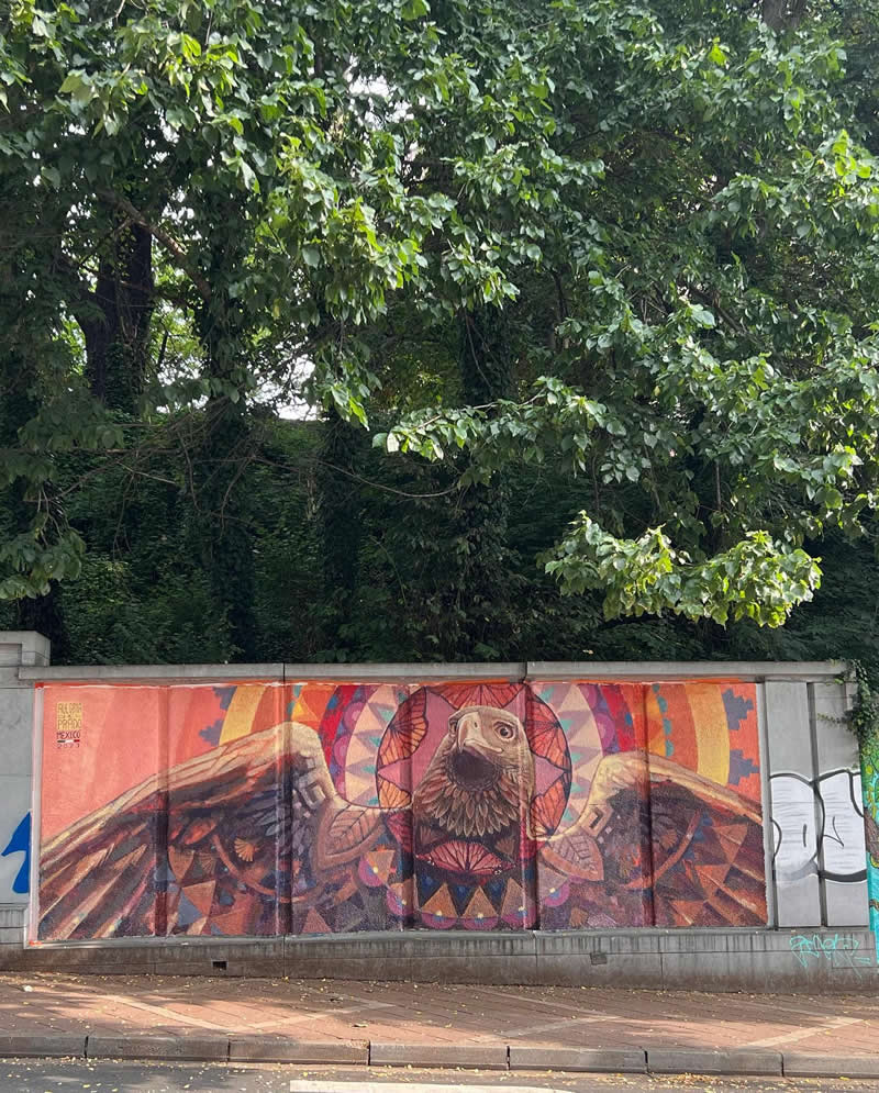 Street Art Wildlife Murals by Alegria del Prado