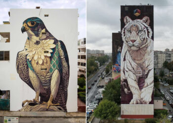 Street Art Wildlife Murals by Alegria del Prado