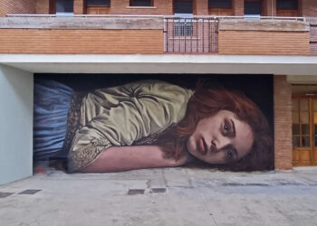 Big Wall Mural Paintings by Oriol Arumi