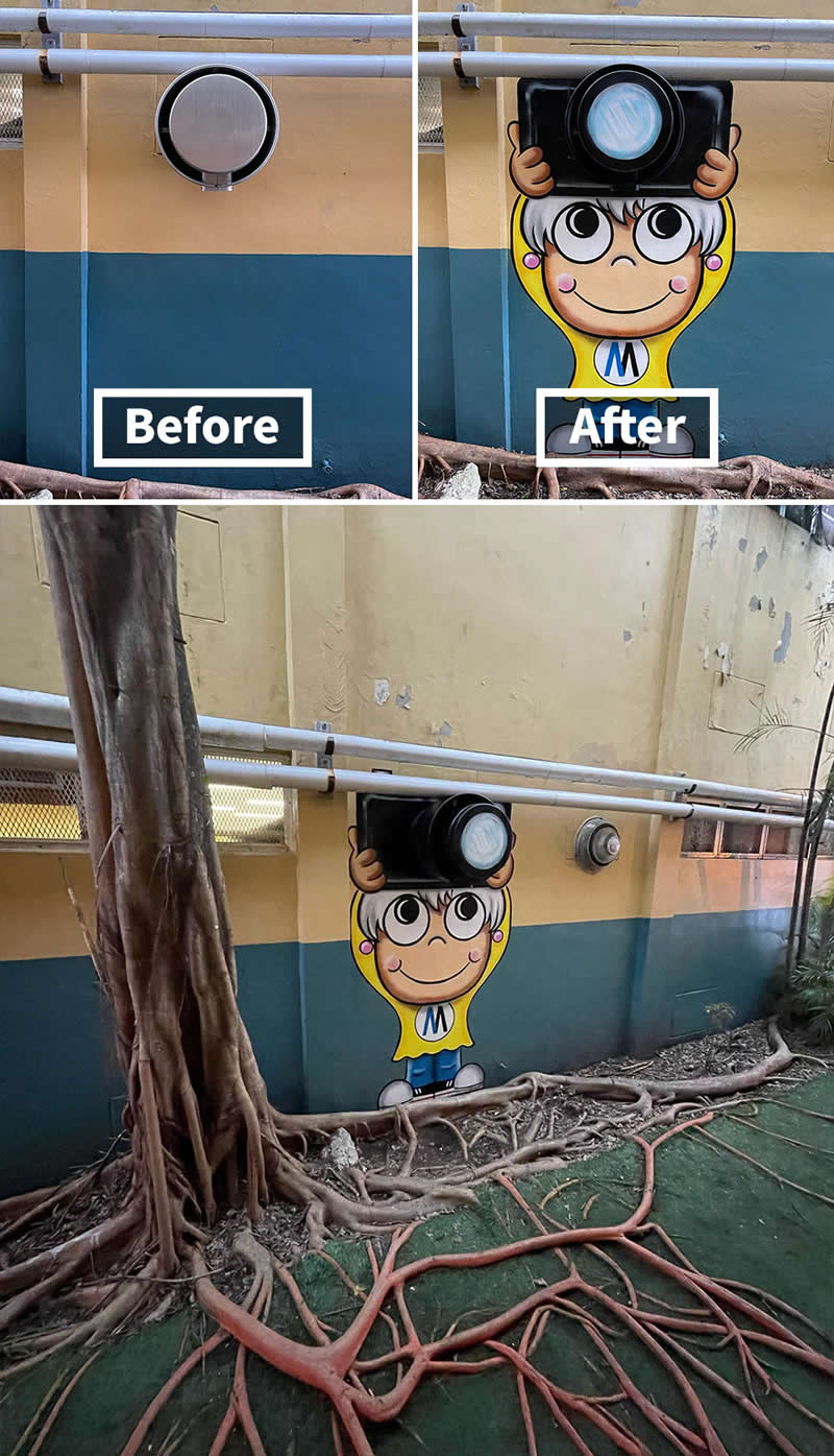 Martha Cooper, Wynwood, Miami, Florida - Street Artist Tom Bob Turned Ordinary City Objects Into Pure Urban Magic