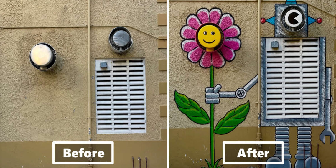 Street Artist Tom Bob Turned Ordinary City Objects Into Pure Urban Magic