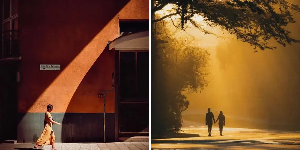 street photography light composition