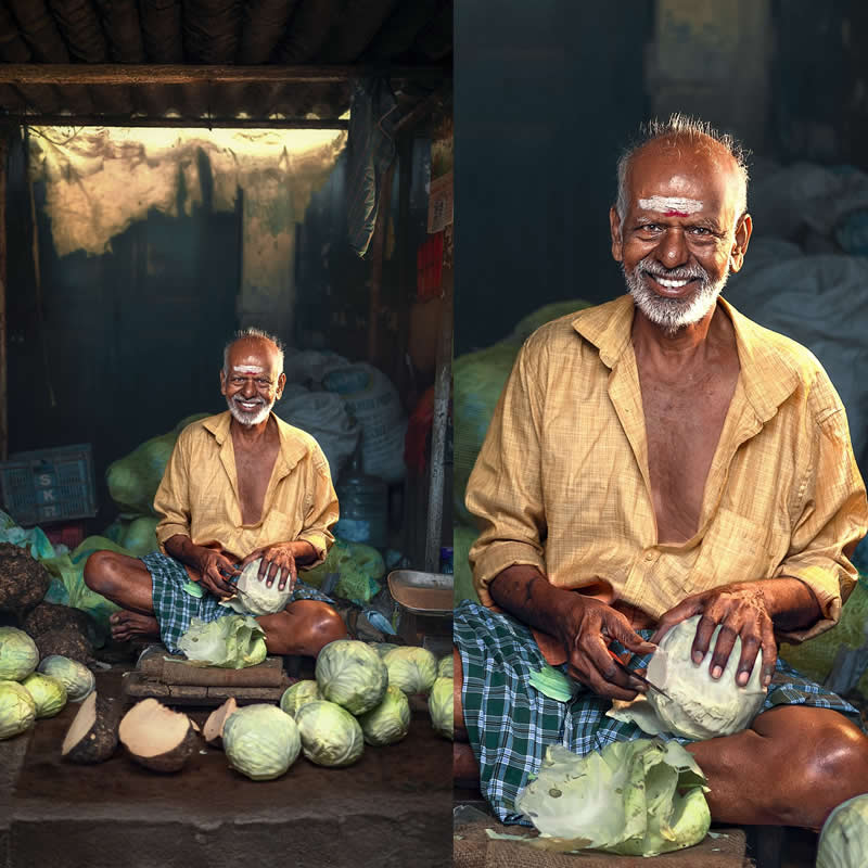 Soulful Street Portraits by Kirubakaran That Turn Strangers into Stories