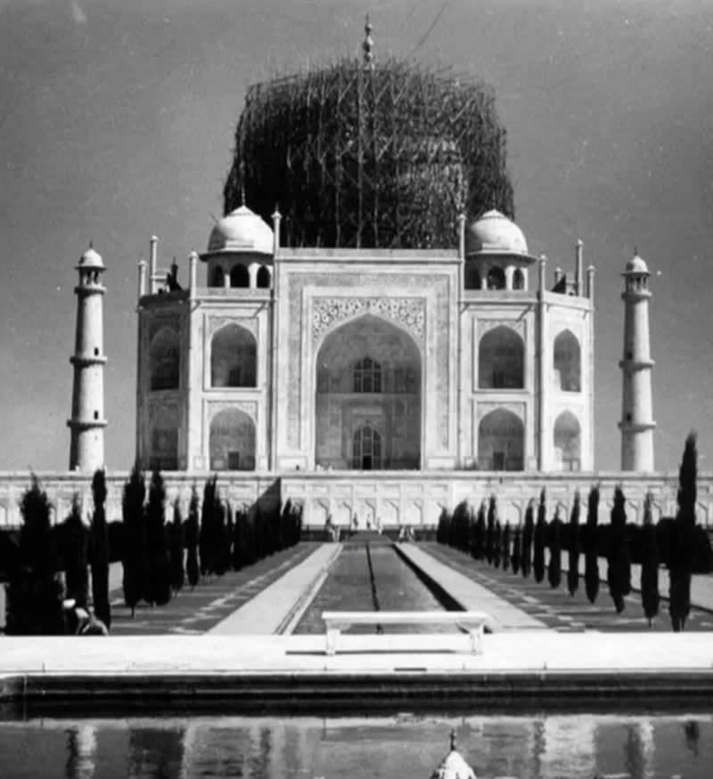 How the Taj Mahal was hidden from enemy bombers in World War II - History Forgotten Moments Unseen Photos