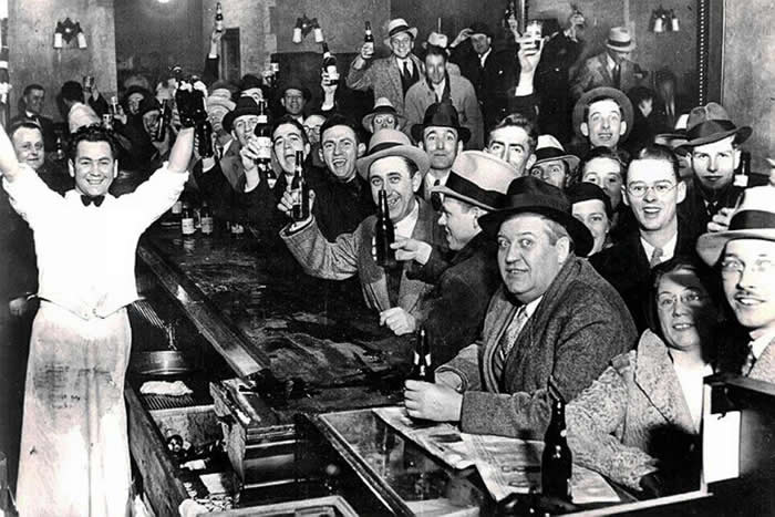 The Night They Ended Prohibition, (1933) - Vintage Rare Historical Photos