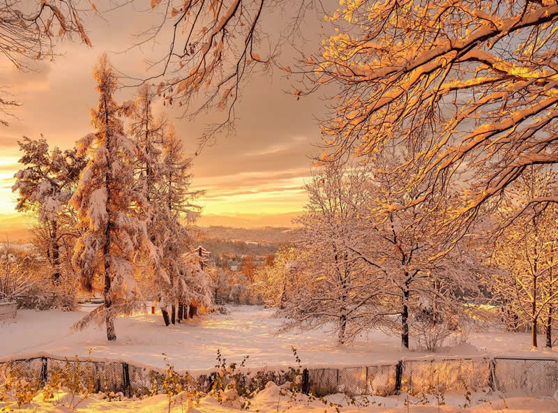Beautiful Winter Photos in Southern Poland by Michal Skarbinski