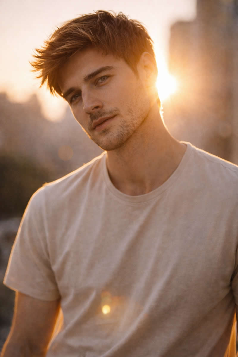 Golden Hour Backlight Portrait - Must-Try ChatGPT Prompts for Modern Portrait Photography