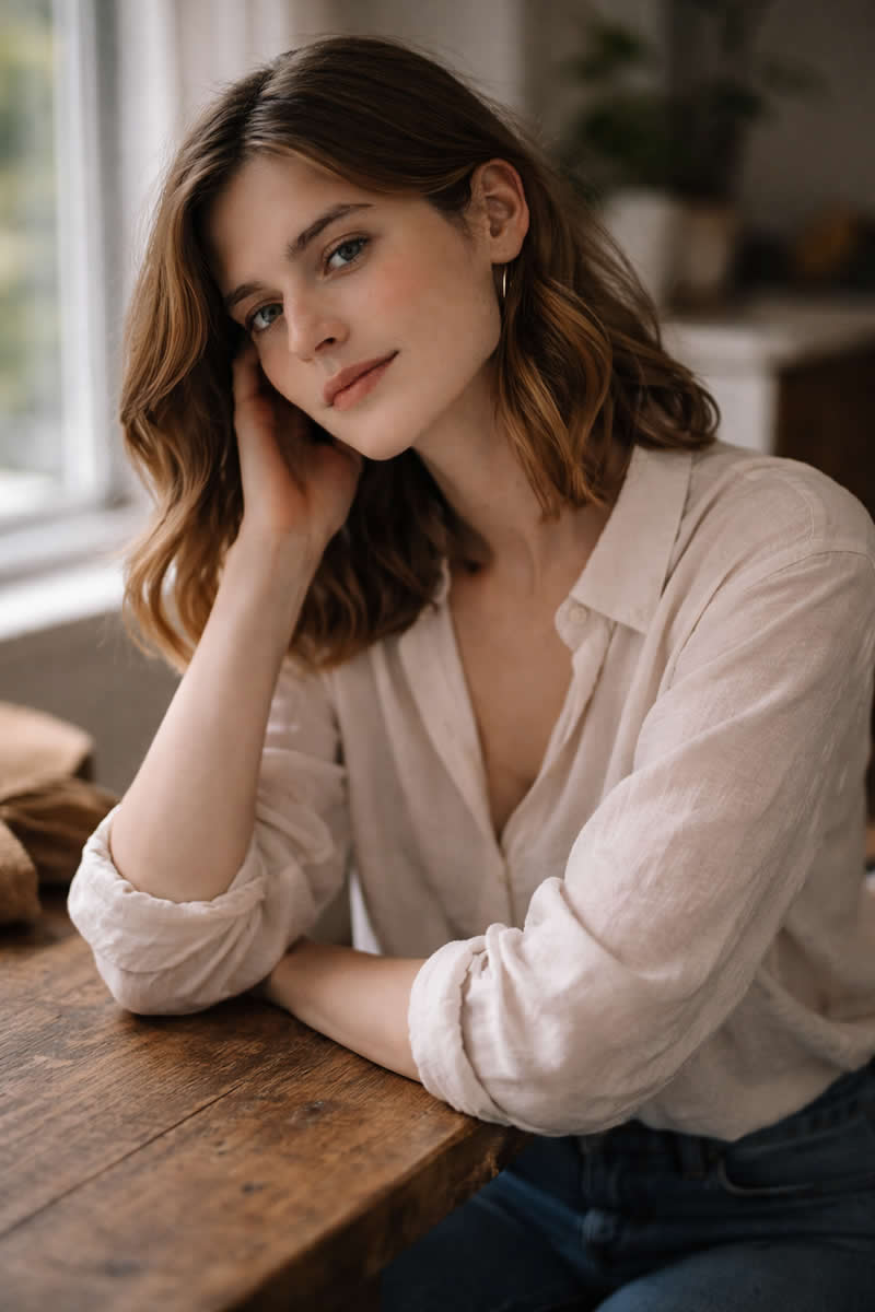 Editorial Lifestyle Portrait Mood - Must-Try ChatGPT Prompts for Modern Portrait Photography