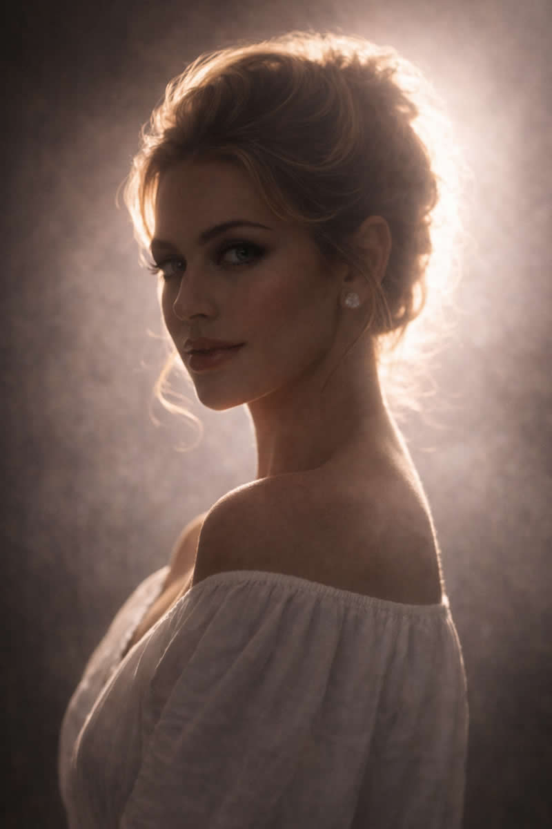 Cinematic Glow Finish - ChatGPT Prompts to Arrange Studio Lighting for Portrait Photography