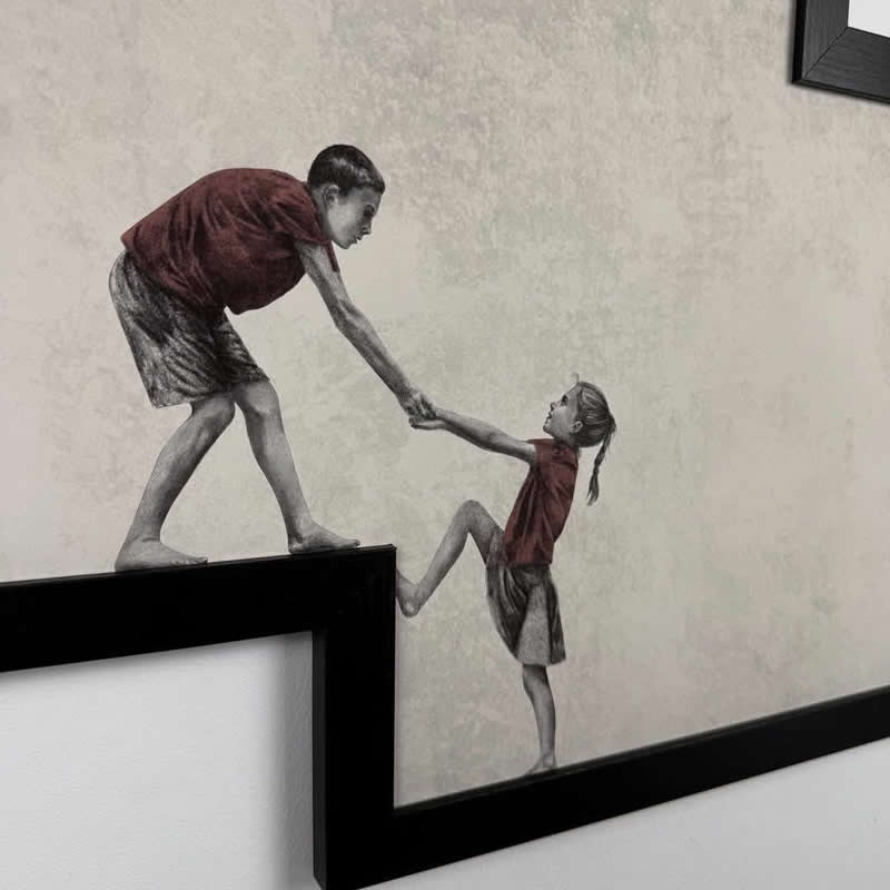 Frame Experiments by Andrew Scott That Break the Rules of Contemporary Art