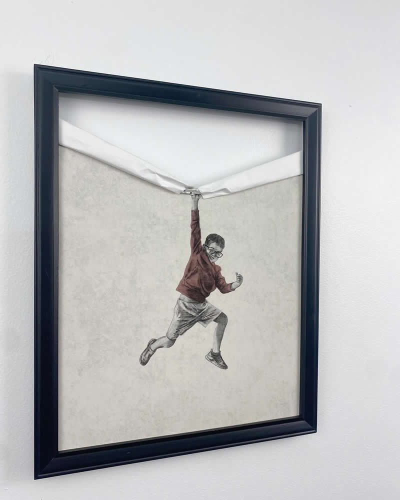 Frame Experiments by Andrew Scott That Break the Rules of Contemporary Art