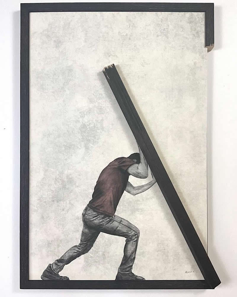 Frame Experiments by Andrew Scott That Break the Rules of Contemporary Art