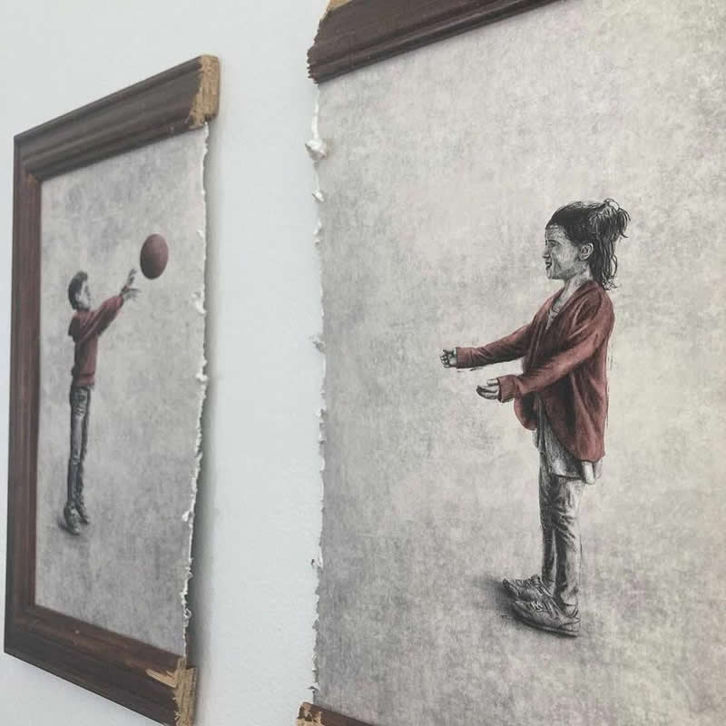 Frame Experiments by Andrew Scott That Break the Rules of Contemporary Art