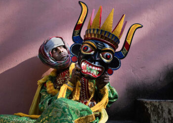 Gomira Traditional bengal Masked Dance by Anjan Ghosh
