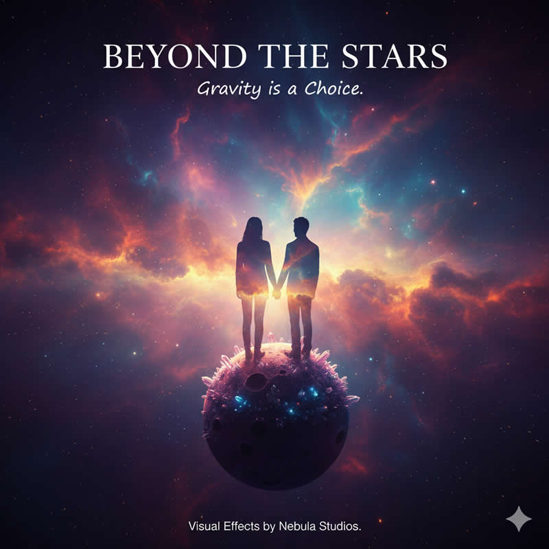 Cosmic Souls - AI-Generated Movie Posters Designed with Google Gemini Prompts