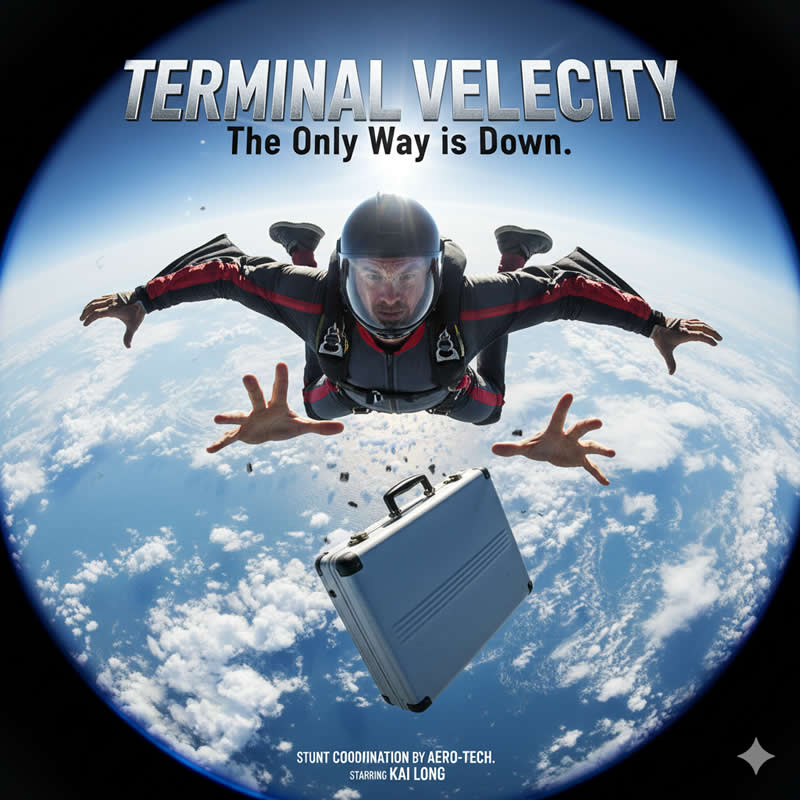 Skyfall Protocol - AI-Generated Movie Posters Designed with Google Gemini Prompts