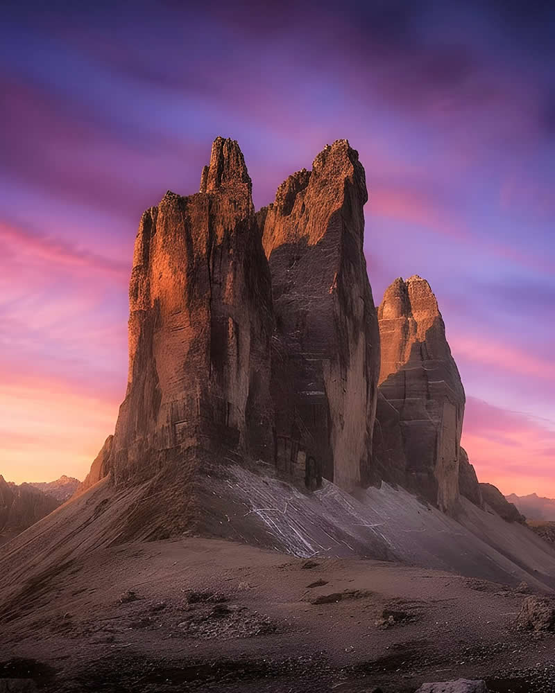 Tre Cime di Lavaredo - Landscape Photography by Timothy Poulton