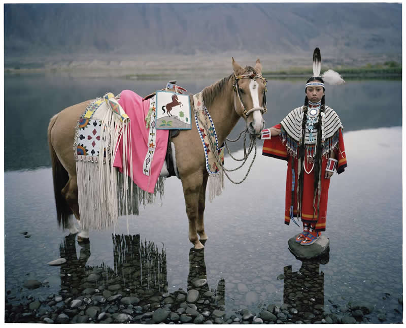 Wanapum Girl by Erika Larsen - Most Iconic Photos From the National Geographic Archives