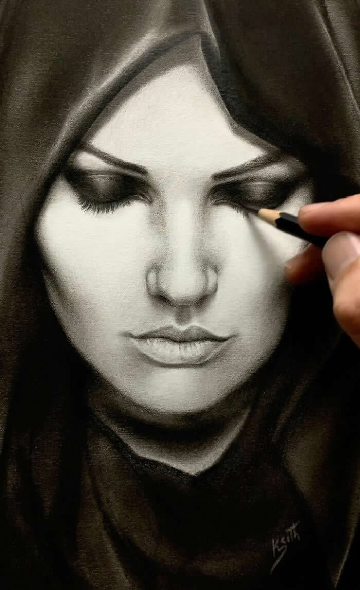 Pencil Portraits by Keith Nunes That Look So Real