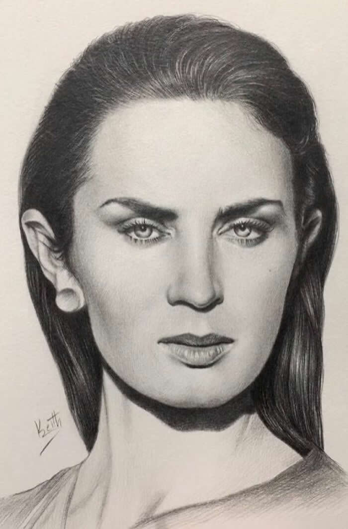 Pencil Portraits by Keith Nunes That Look So Real