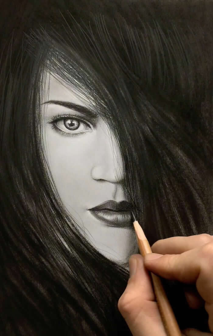 Pencil Portraits by Keith Nunes That Look So Real