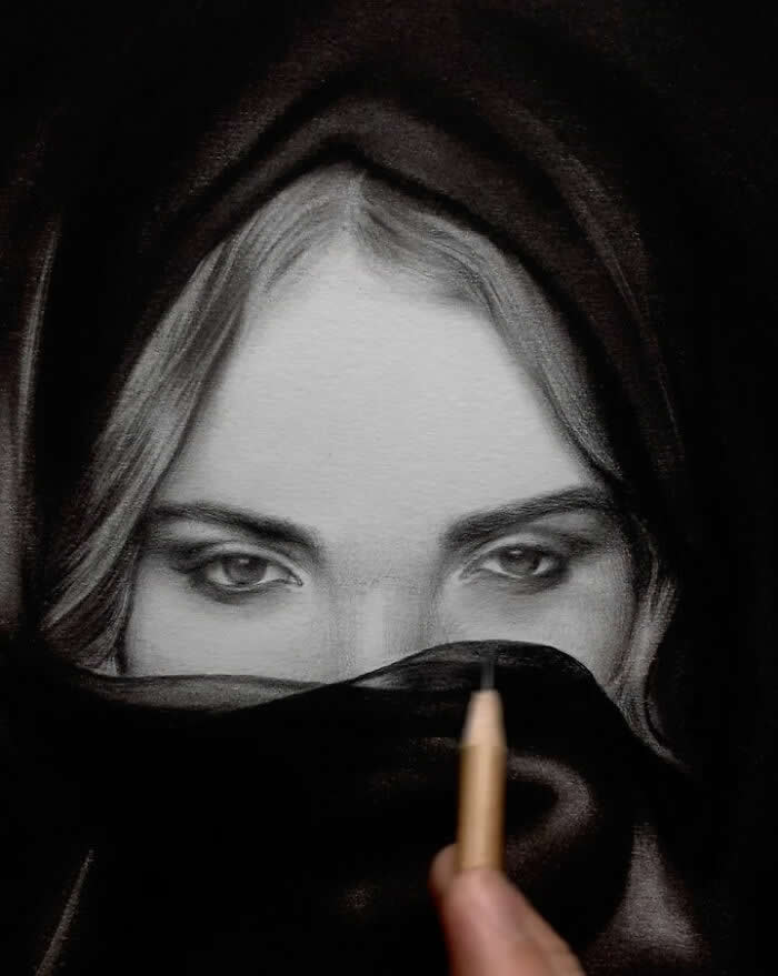 Pencil Portraits by Keith Nunes That Look So Real