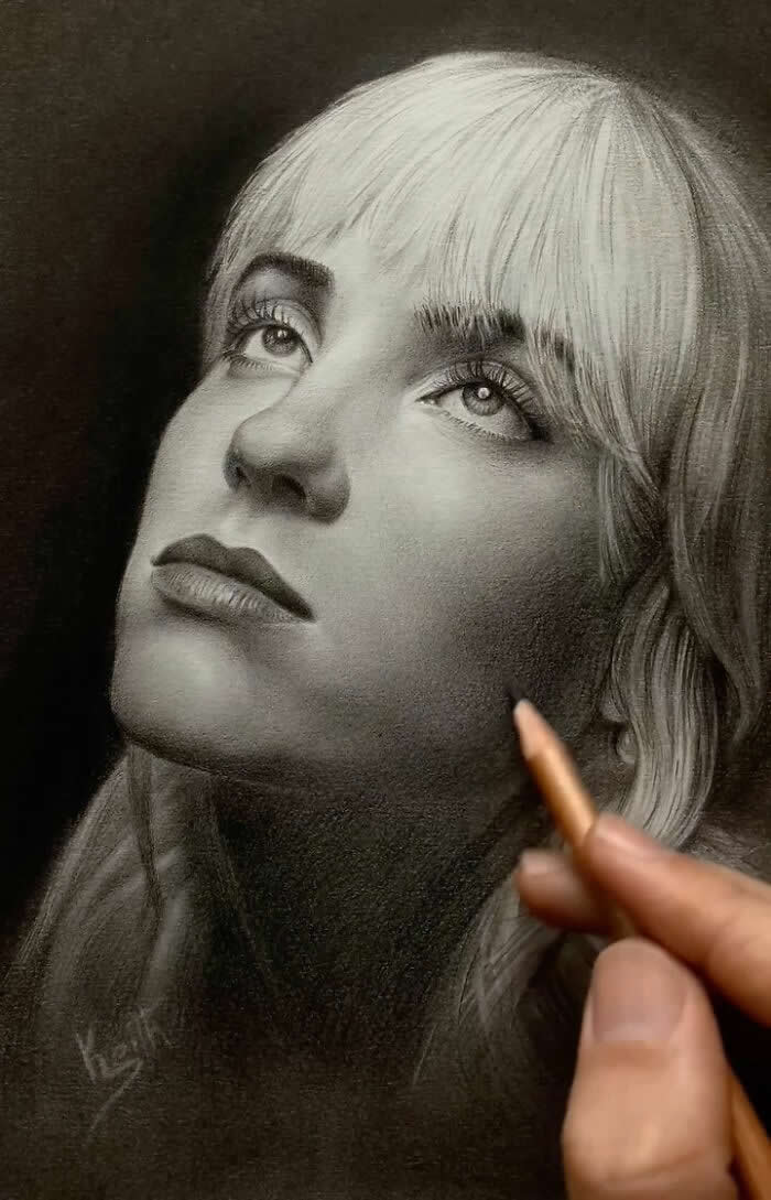 Pencil Portraits by Keith Nunes That Look So Real