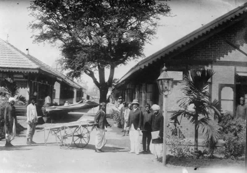 Plague Hospital - Bombay (Mumbai) - 1920s - Rare Old Photos of India