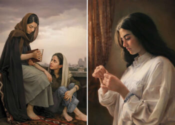 Iran Realist Painter Iman Maleki
