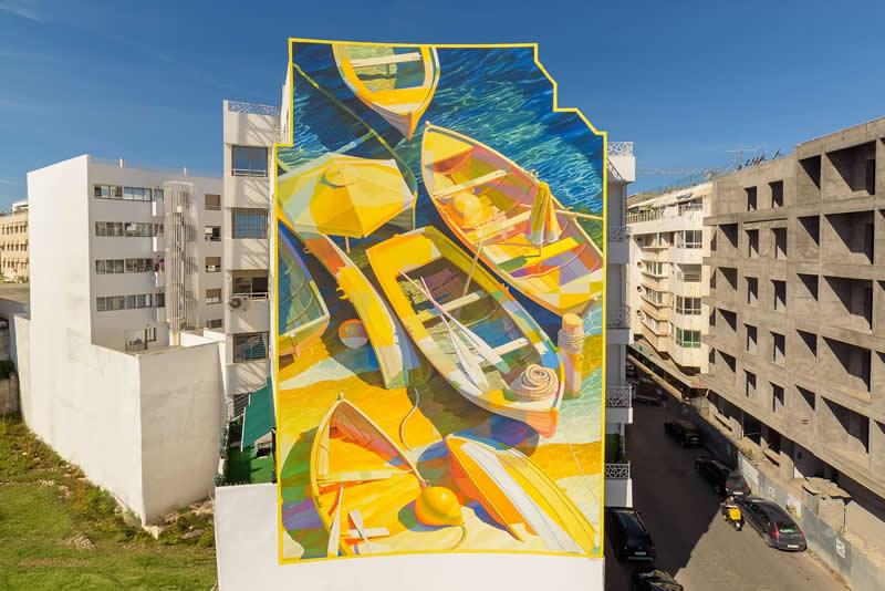 Street Art Murals by Arthur Maslard