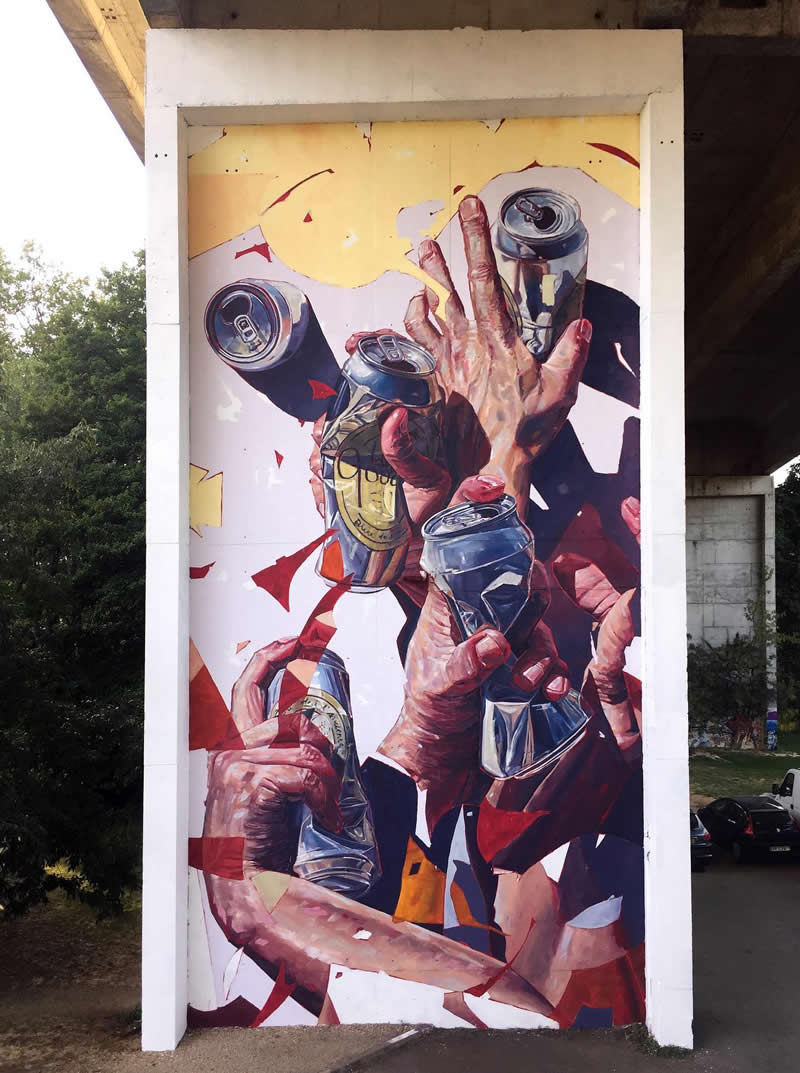 Street Art Murals by Arthur Maslard