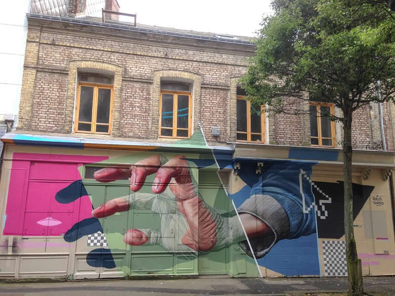 Street Art Murals by Arthur Maslard