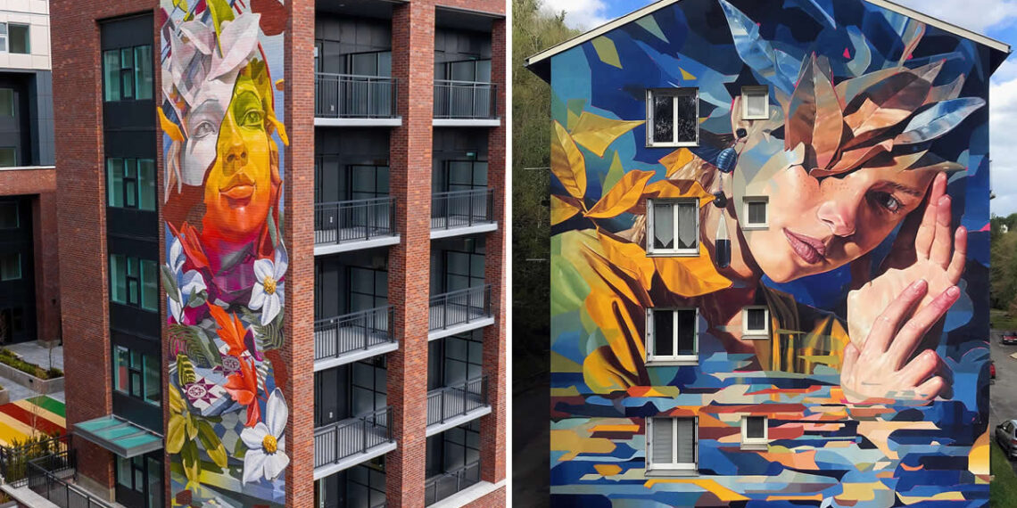 Street Art Murals by Arthur Maslard