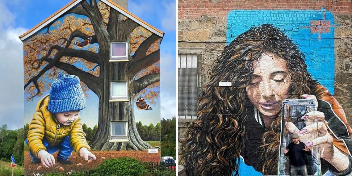 30 Street Art Murals That Show How Bobby RogueOne Is Changing Glasgow’s Walls 31 Street Art Wall Murals by Bobby RogueOne