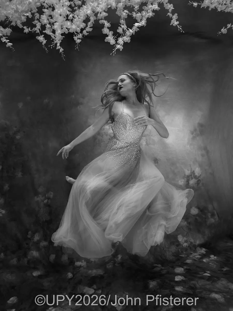 Black & White - Runner Up: "Silver-Tone Seductress" by John Pfisterer, United States