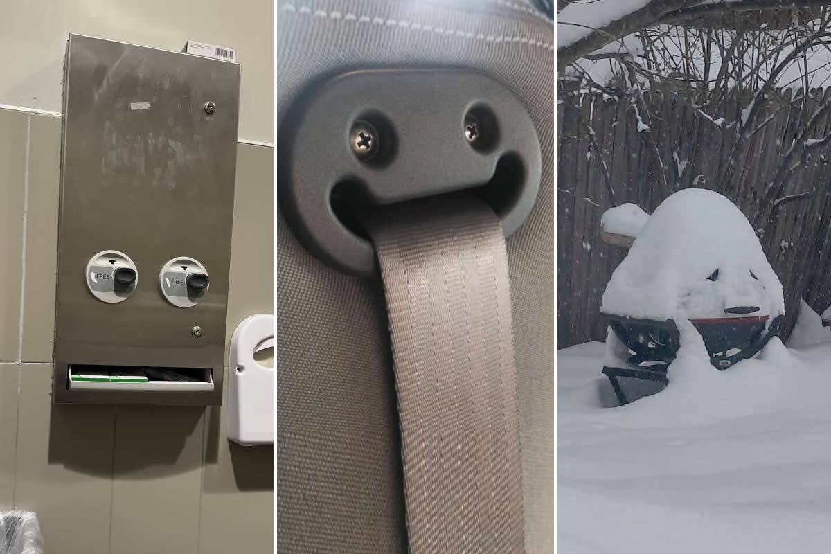 I See Faces Everywhere: 30 Public Objects Having a Total Meltdown