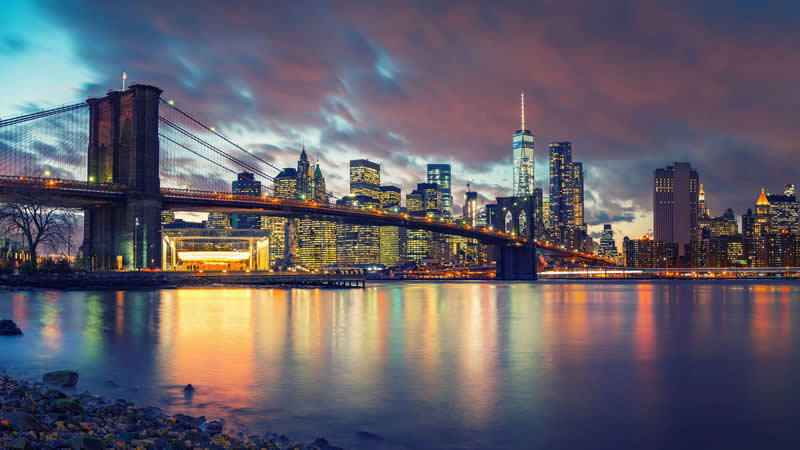 Manhattanhen New York Sunset Photography
