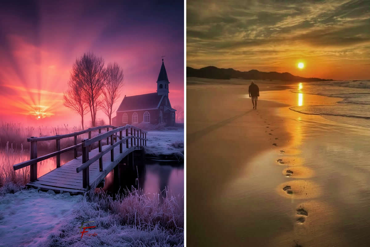 25 Spectacular Sunset Photos That Paint the Sky With Fire and Gold