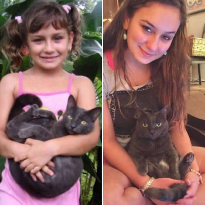 Rescued The Runt Of The Litter When I Was 4 Yrs Old. Today, 15 Years Later My Sweet Baby Became An Angel - Adorable Photos of Pets with Humans